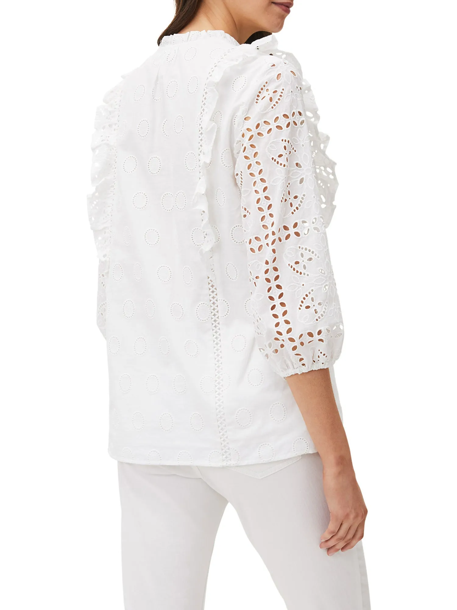 Willa Broderie Blouse