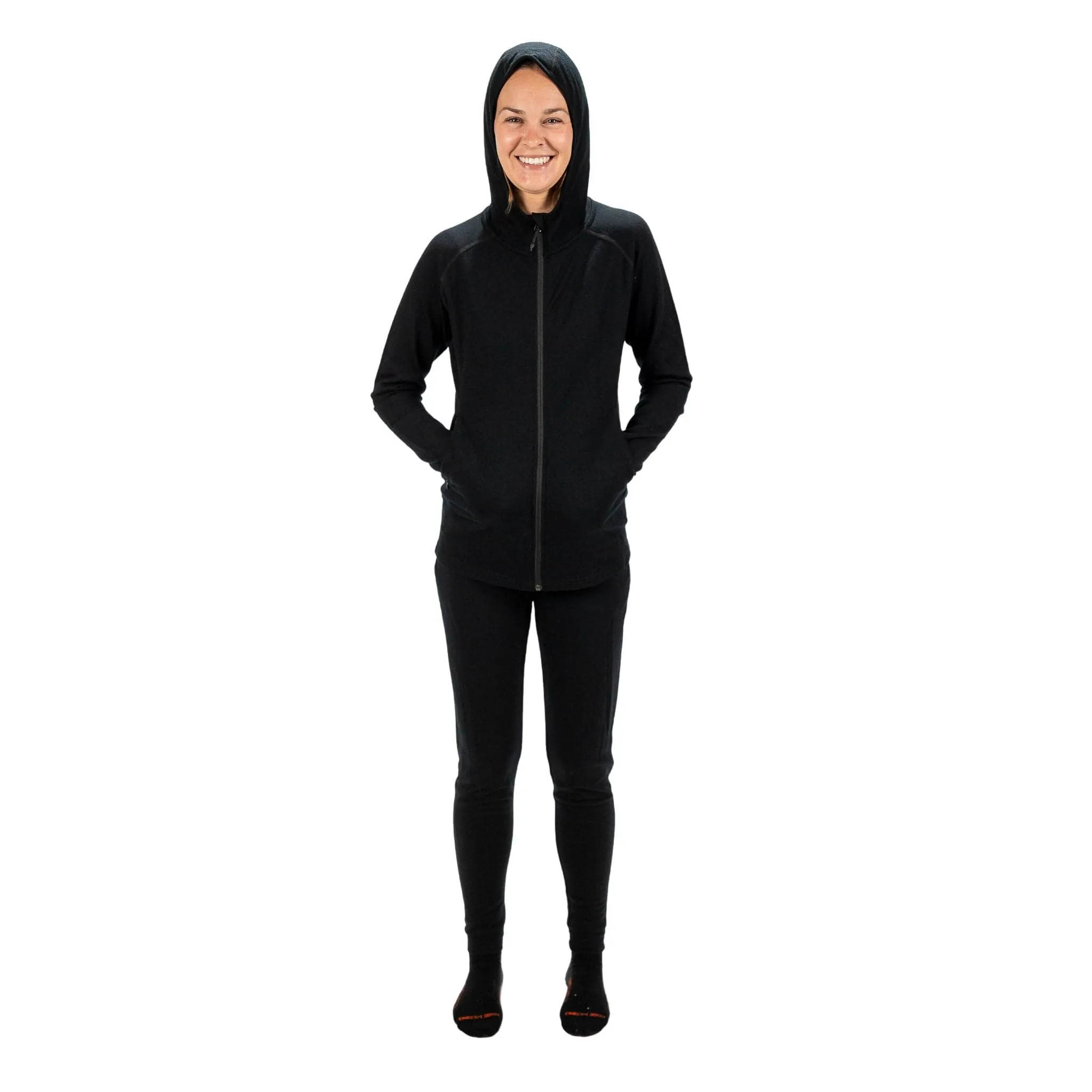 Women's Hyde Merino Wool Hoodie Full Zip