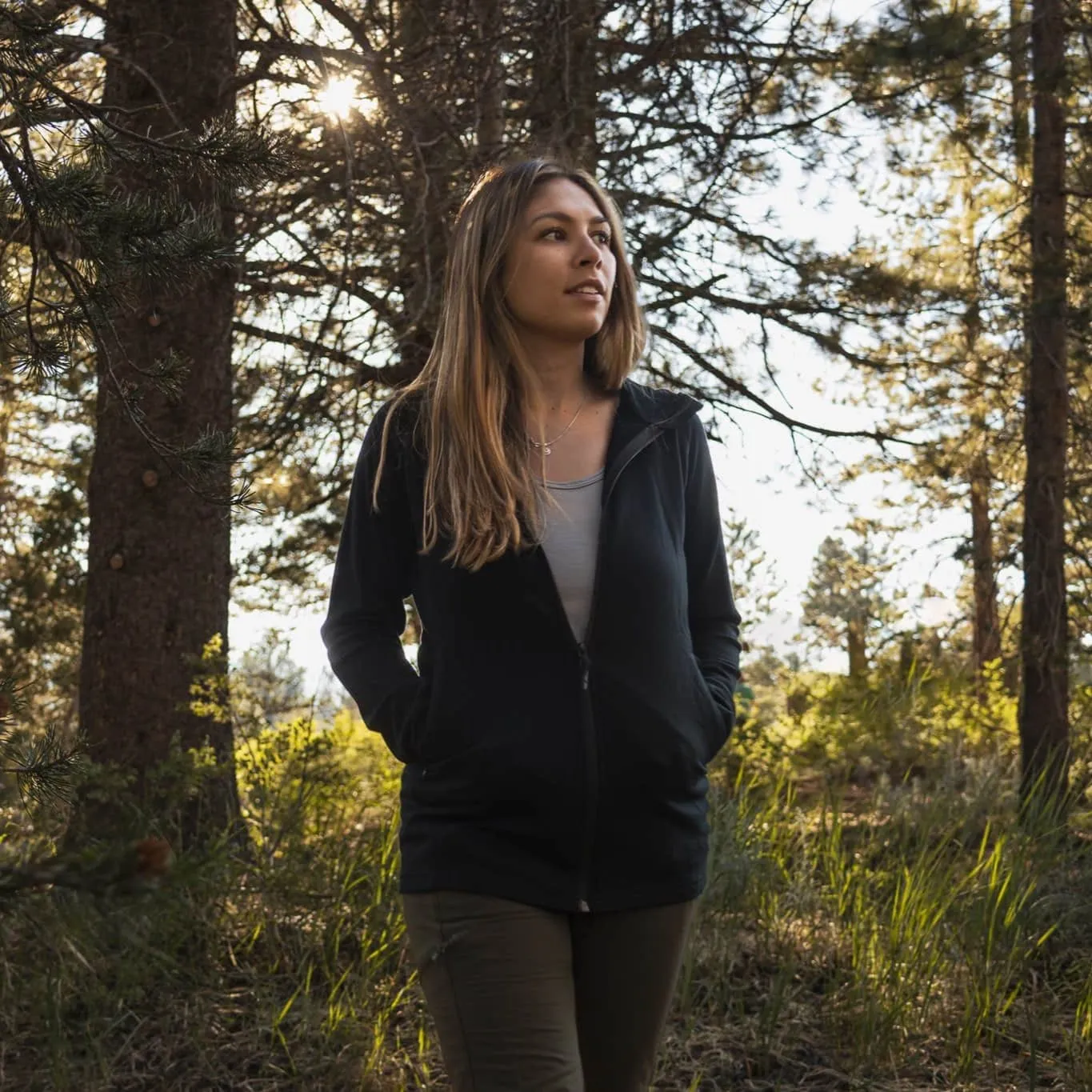 Women's Hyde Merino Wool Hoodie Full Zip