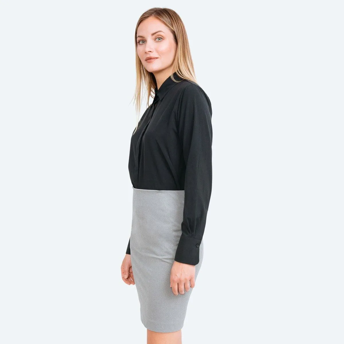 Women's Kinetic Pencil Skirt - Grey Heather