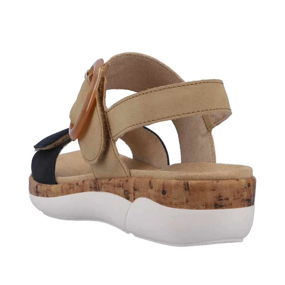 Women's Remonte Jocelyn 53 Color: Pacific/ Sand