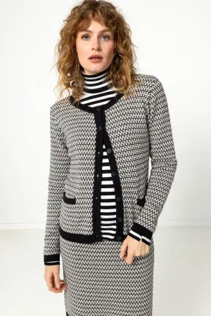 Zilch Two Tone Black Jacket